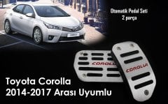 Toyota corolla pedal seti takımı geçmeli otomotik 2013+