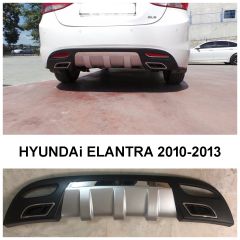 Hyundai elantra difüzör arka tampon çift çıkış egzoz 2011 / 2013