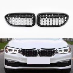Bmw g30 diamond ön panjur ızgara siyah 2017+