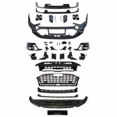 Audi a8 body kit tampon seti 2022+ görünüm 2017 / 2021