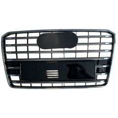 Audi a8 s8 ön panjur ızgara krom siyah 2014 / 2017