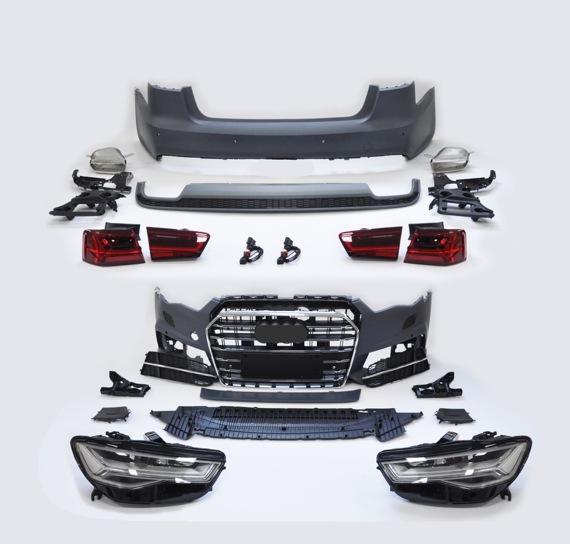 Audi a6 sline body kit dönüşüm kiti facelift makyajlı görünüm 2012 / 2015