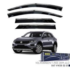 Vw troc cam rüzgarlığı kromlu 2019+  niken