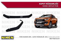 Ranger t7 kaput rüzgarlığı koruyucu 2016+