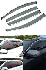 Range rover evoque l538 cam rüzgarlığı krom çıtalı 2012 / 2019