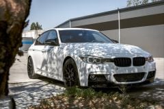 Bmw f30 m performance ön tampon altı lip piano black 2012+