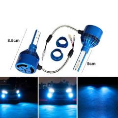 H1 led xenon far aydınlatma seti şimşek etkili deli mavi glv 30.000K