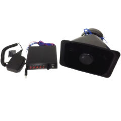 Polis itfaiye ambulans sireni uzaktan kablolu megafonlu 100w / SSSR47