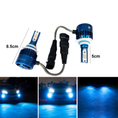 9006 led xenon far aydınlatma seti şimşek etkili deli mavi glv 30.000K