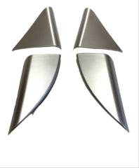 HYUNDAI TUCSON 2015-2018 KAPI CAM KENAR KAPLAMA SETI-SILVER