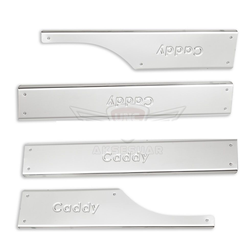Vw Caddy Kapı Eşiği İç 2004-2010 Paslanmaz Çelik