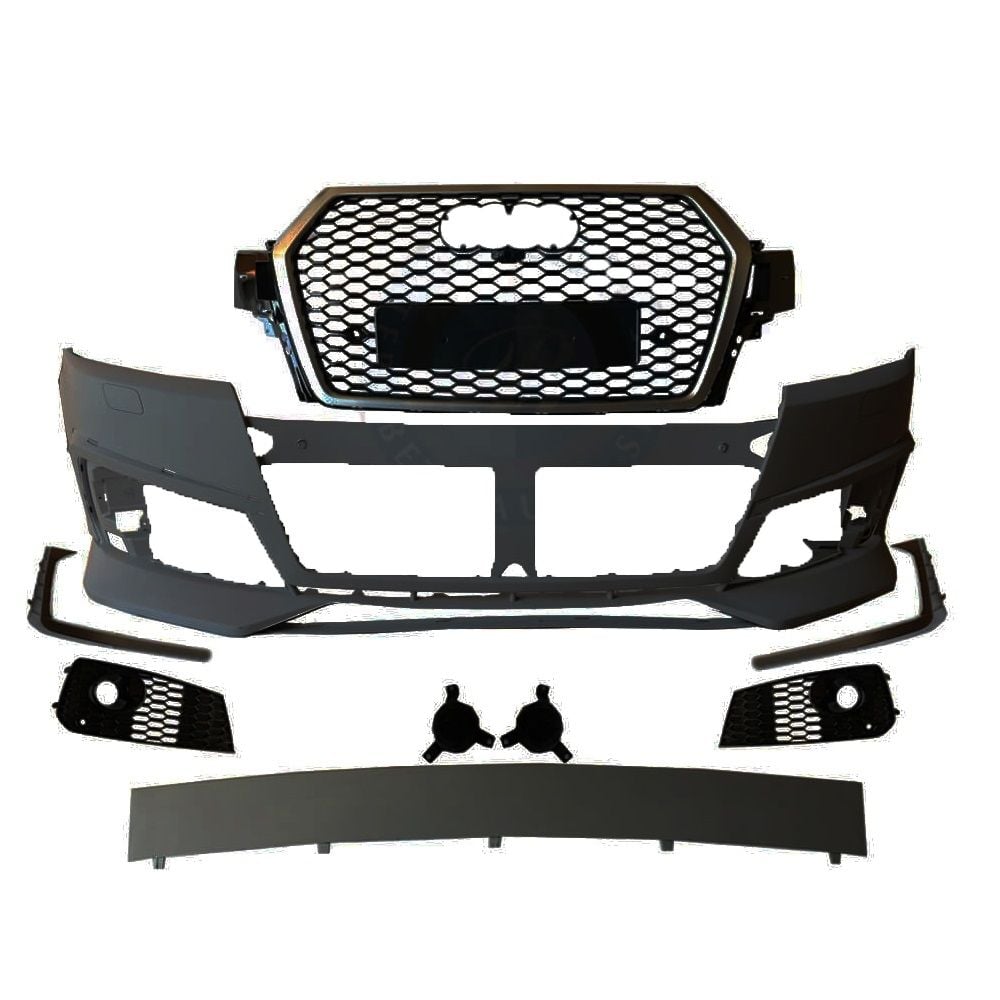 Audi q7 rsq7 ön tampon ve panjur seti 2015 / 2019