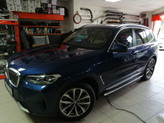 Bmw x3 yan basamak marşbiyel koruma G01 2018+