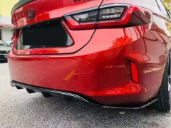 Honda city rs arka tampon difüzörü ve flap seti 2021+