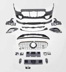 Mercedes w223 s63 ön tampon ve gtr panjur seti