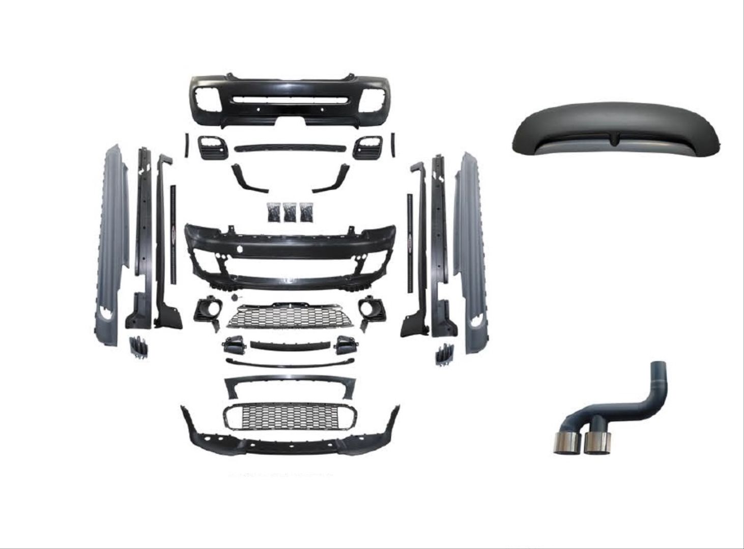 Mini cooper r56 jcw body kit tampon seti 2008 / 2014