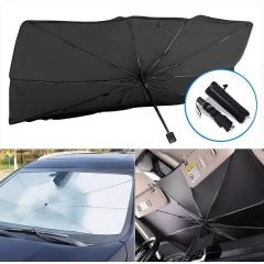 Araç ön cam güneşliği gölgeliği katlanabilir şemsiyeli model 125 x 65