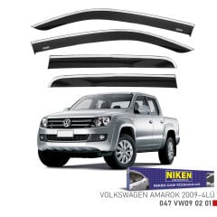 Vw amarok cam rüzgarlığı kromlu niken