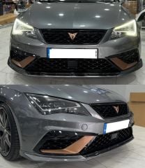 Seat leon 5f cupra ön tampon ve panjur seti 2013 / 2017