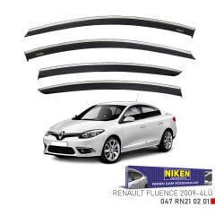 Renault fluence cam rüzgarlığı kromlu niken