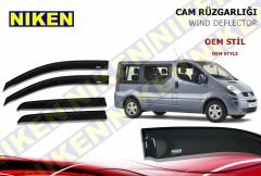 Renault Trafic cam rüzgarlığı oem 2001 / 2015 NİKEN 2'li