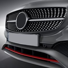 Mercedes w176 diamond amg ön panjur ızgara seti 2016+ siyah a serisi