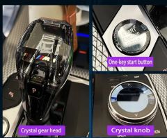 Bmw g22 g23 g26 kristal vites topuzu seti 3 parça 2020+