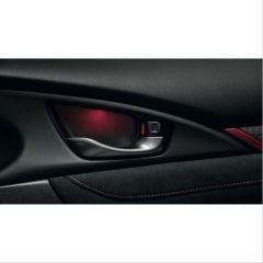 Honda civic fc5 kapı kolu iç aydınlatma kırmızı 2016+