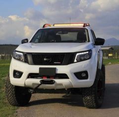 Nissan navara nismo ön panjur ızgara siyah 2016+