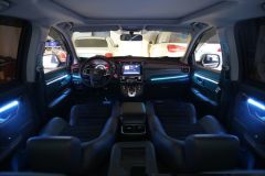 Honda crv uyumlu ambiyans aydınlatma seti karbon 64 renk 2018+