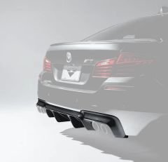 Bmw F10 M5 vorsteiner arka tampon difüzörü pianoblack 5 serisi 2011 / 2016