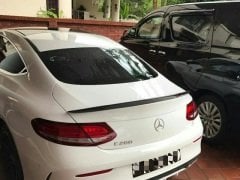 Mercedes w213 c238 coupe bagaj üstü spoiler siyah boyalı 2017+