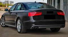Audi a6 s6 arka difüzör standart tampon uyumlu 2012 / 2015