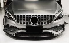 Mercedes w176 gtr ön panjur ve ızgara seti gri 2012 / 2016