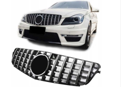 Mercedes w204 gtr ön panjur ızgara gri 2007 / 2014