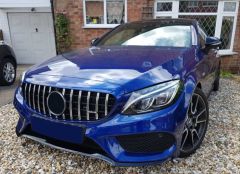 Mercedes w205 gtr ön panjur ızgara gri 2019+