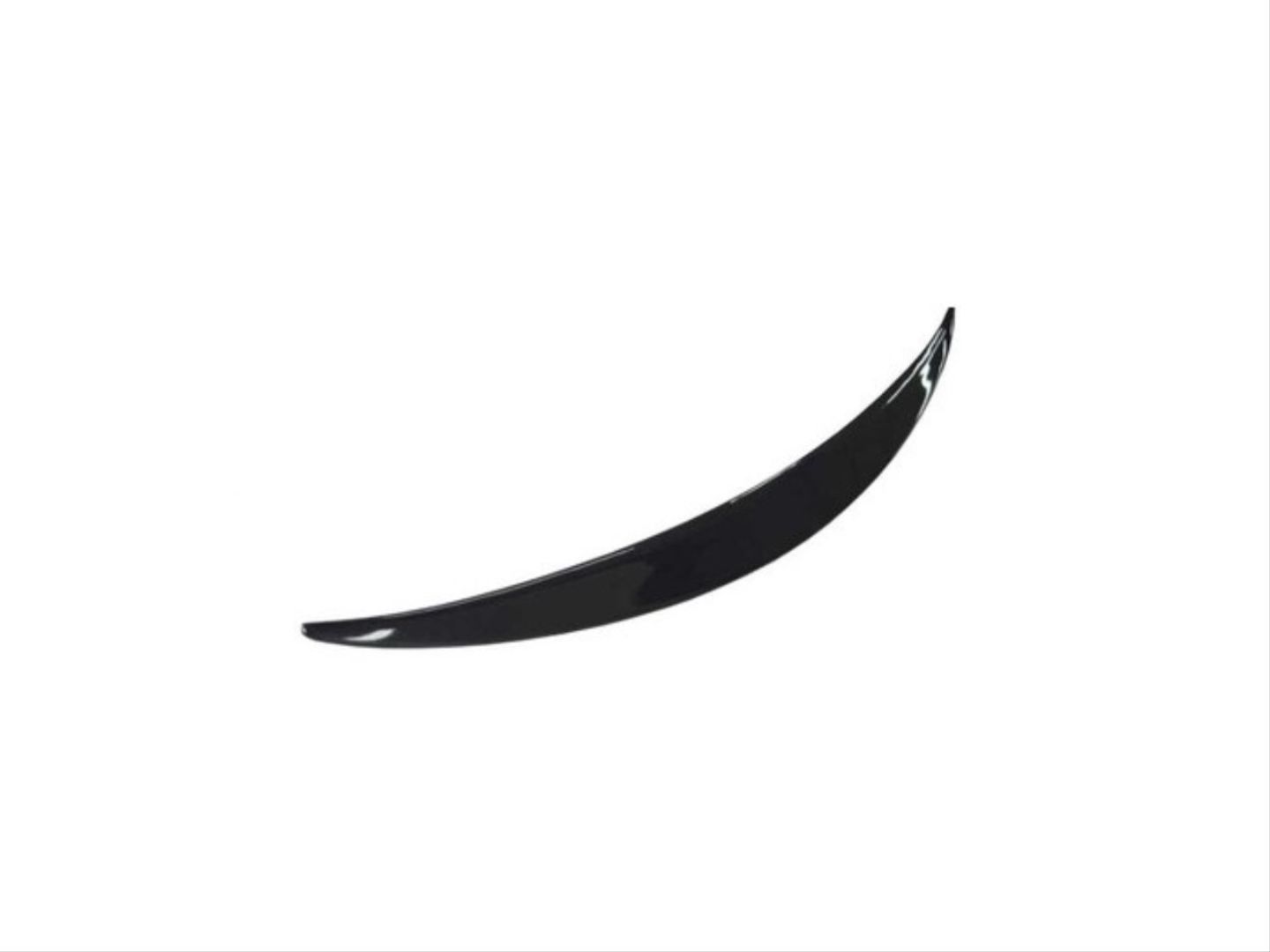 MERCEDES W213 2016-2019 E SERISI AMG SPOILER  - PIANO BLACK (PARLAK SIYAH)
