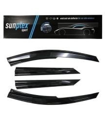 Peugeot 3008 cam rüzgarlığı mugen tip sunplex 2016 / 2023