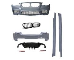 Bmw f10 m5 body kit tampon ve panjur seti 2010 / 2017