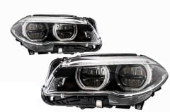 Bmw f10 m5 ön far lambası ledli adaptif görünüm 2009 / 2014