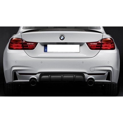 Bmw F32 F33 arka tampon difüzörü 2 çıkış m-performance 4 serisi