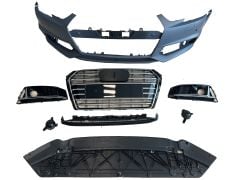 Audi a4 s4 ön tampon  ve panjur seti 2016 / 2019