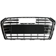 Audi a4 s4 ön panjur ızgara krom siyah 2015 / 2019