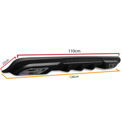 Renault megane 2 difüzör arka tampon çift çıkış egzoz  gri