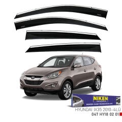 Hyundai ix35 cam rüzgarlığı kromlu niken