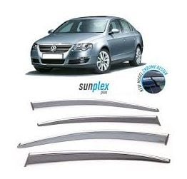 Vw passat b6 cam rüzgarlığı krom çıtalı 2006 / 2010 sunplex