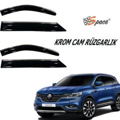 Renault koleos cam rüzgarlığı kromlu 2017 / 2021