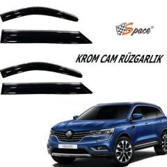 Renault koleos cam rüzgarlığı kromlu 2017 / 2021
