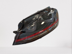 Vw golf 7 gti ön far bi-xenon 2012 / 2016 çift u led