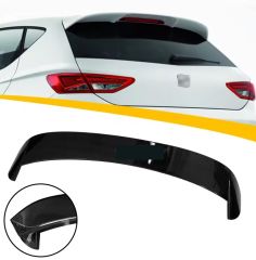 Seat leon bagaj üstü  spoiler siyah boyalı plastik 2013 / 2021